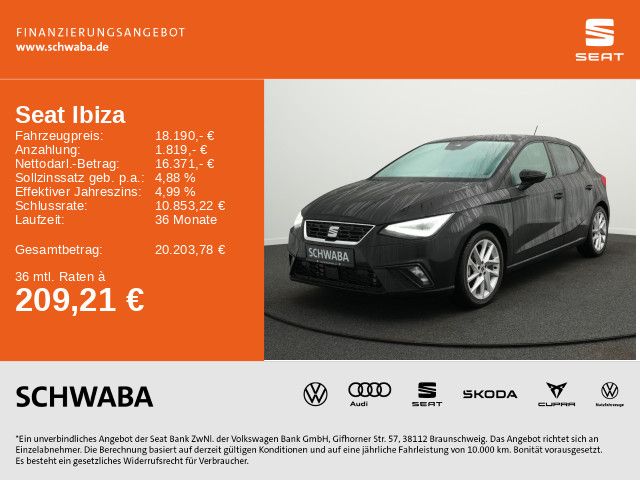 Seat Ibiza 13.472 km 18.190 &euro; Gersthofen 86368