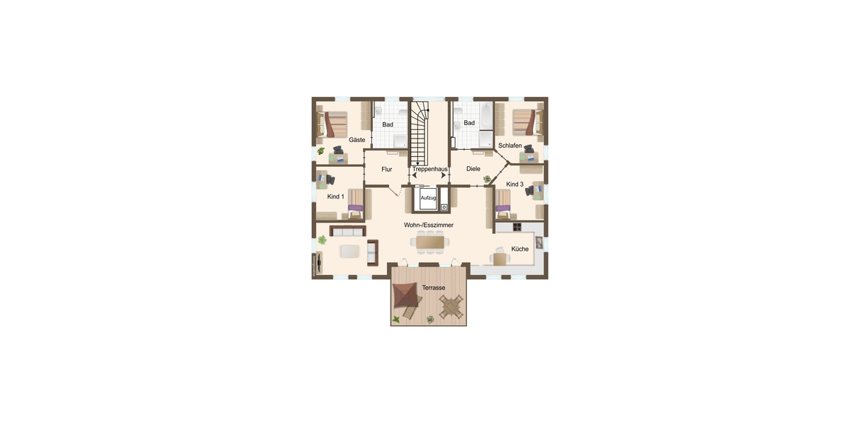 Wohntraum vor den Toren Münchens - Idyllische Gartenwohnung in Ellgau bei Augsburg - Erdgeschoßwohnung Ellgau | Angebot:25978239