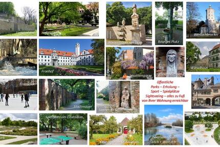 Wohnung Augsburg Innenstadt - 2 Zimmer, 54 m&sup2;, 999&euro; | Angebot:25224643