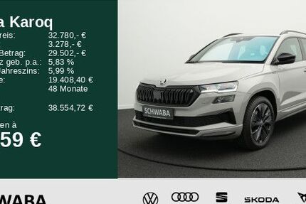 Skoda Karoq 43.800 km 31.970 € Gersthofen 86368