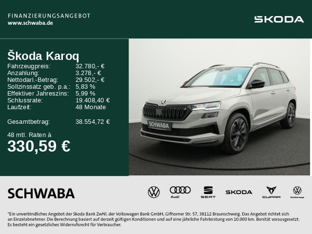 Skoda Karoq 43.800 km 31.970 € Gersthofen 86368