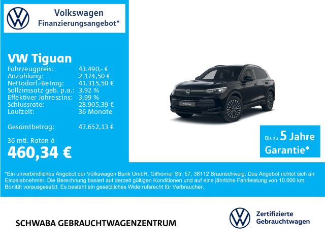 VW Tiguan 5.295 km 43.490 &euro; Gersthofen 86368