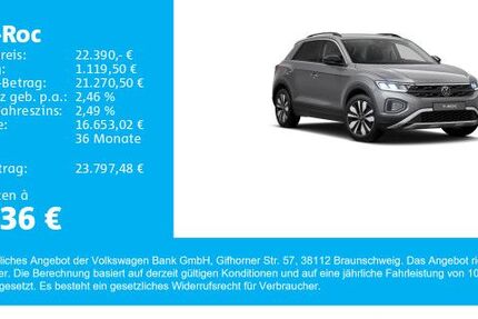 VW T-Roc 19.881 km 22.390 &euro; Gersthofen 86368