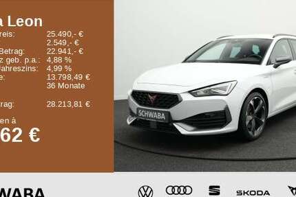 Cupra Leon 50.000 km 25.490 &euro; Gersthofen 86368