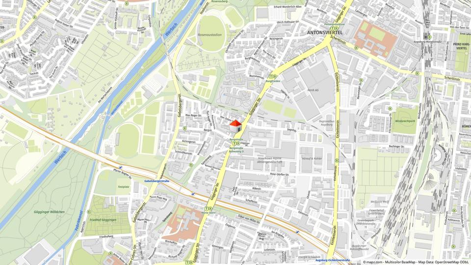 Gewerbeobjekt Augsburg Bergheim - 650&euro; | Angebot:24964610